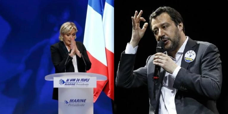 Λε Πεν – Σαλβίνι: Συμμαχία για την μάχη στις ευρωεκλογές